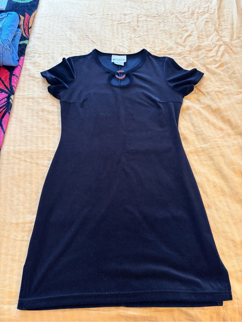Vintage Basix velvet dress